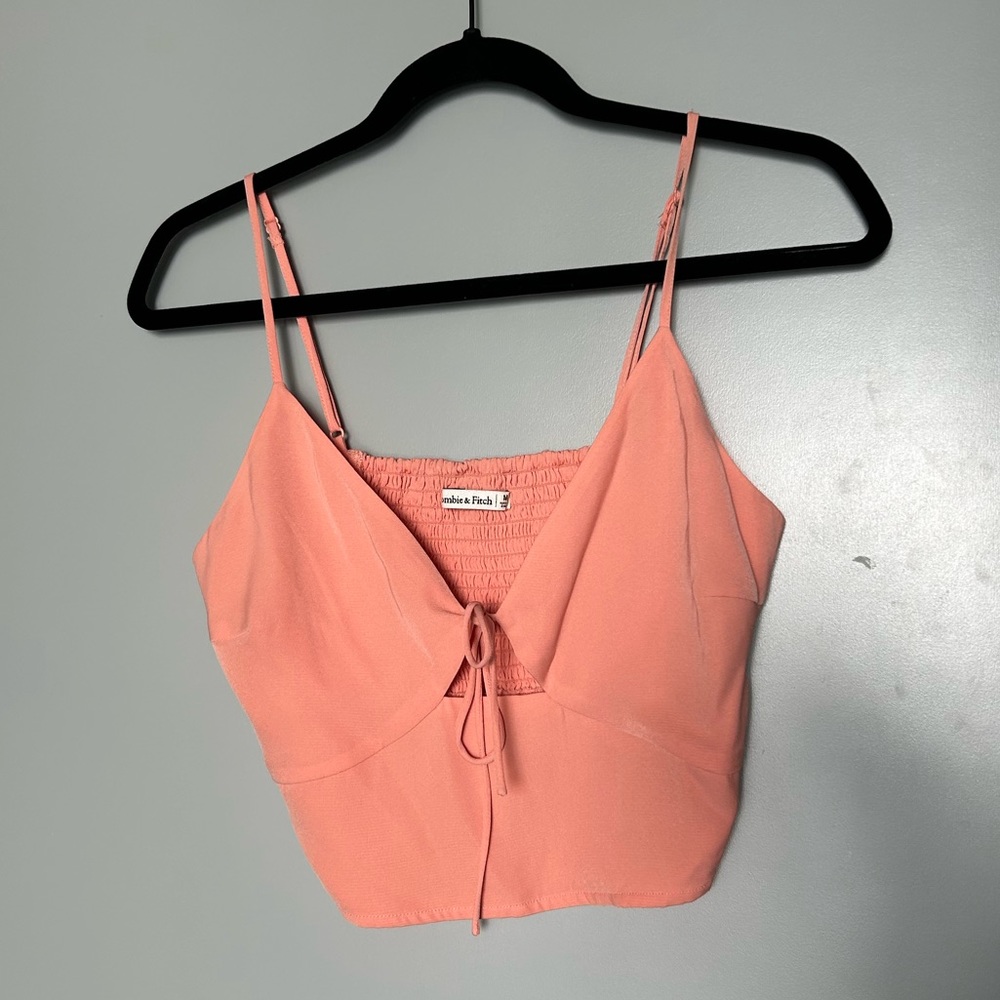 Abercrombie and Fitch peach top